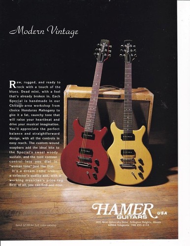 Rara pubblicità chitarra