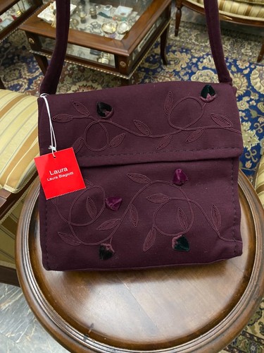 Borsa laura biagiotti bordeaux - borsa,