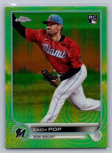 Zach pop 2022 topps chrome - pop,