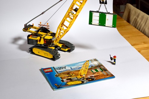 Lego city crawler crane - crane, set