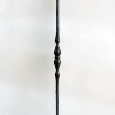 paletto in ferro battuto per ringhiere recinzioni forgiato fai da te art. 497/1