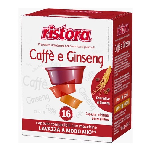 128 capsule caffè - capsule, ginseng