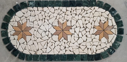 Rosone mosaico marmo pavimenti - rosone,