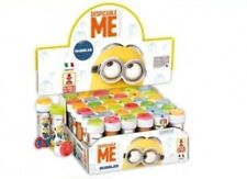 36 BOLLE DI SAPONE MINIONS cattivissimo me flacone 60 ml festa