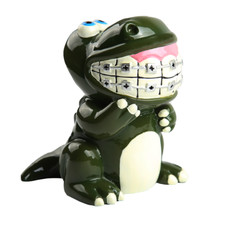 Statua dinosauro ceramica