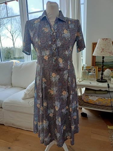 Abito vintage donna con fiori