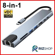 Adattatore Hub USB-C 8-in-1