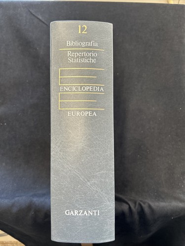 Enciclopedia europea volume - europea.,