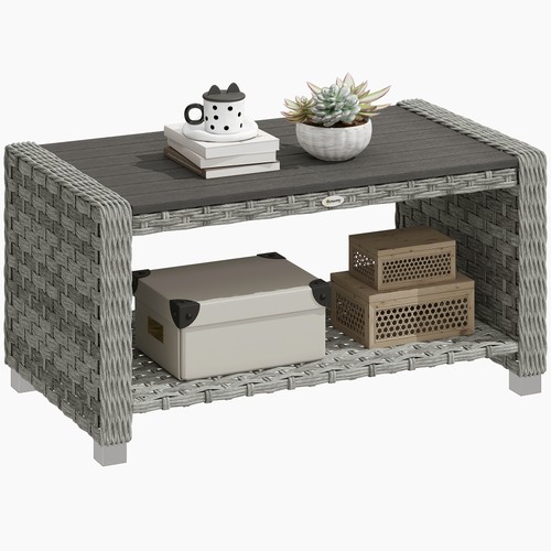 Outsunny outdoor coffee table - outdoor,
