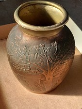 VASO RAME DECORATO STILE