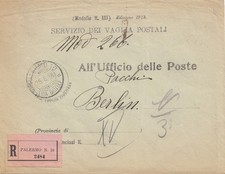 Italia: 1914: Palermo a Berlino - Ufficio delle Poste