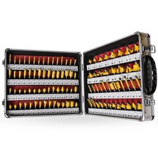 Set 100 Pezzi Frese 6.35 mm