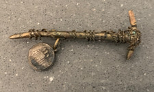 ALPINI- PICCOZZA-MEDAGLIETTA RELIGIOSA-ANTICA SPILLA