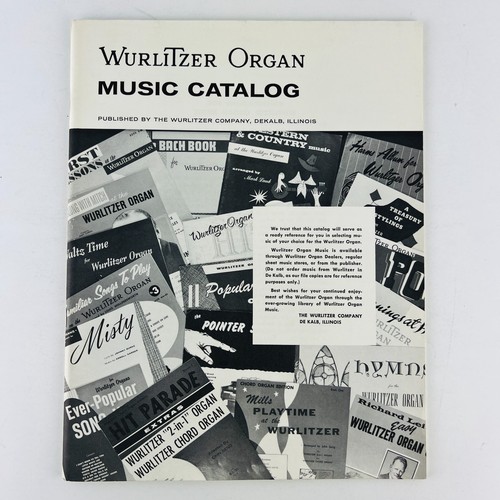 Wurlitzer catalogo musicale