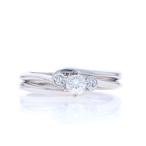 Oro bianco anello - oro,