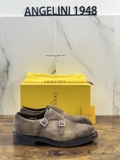 Doucal’s Doppia Fibbia    Uomo Suede     Luxury Men Doucal’s Extra Light 43