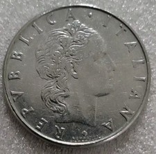 1981 Italy 50 Lire KM# 95.1