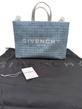 Givenchy G-Tote 4G In Denim e Pelle Blu Come Nuova
