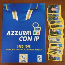 Azzurri con IP Album Nazionale Merlin 1998 Completo con set Edicola
