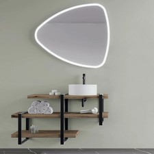 Mobile bagno con mensole a