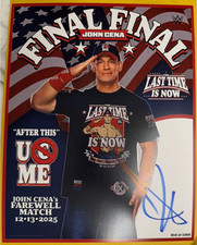 AUTOGRAFO FINAL MATCH JOHN