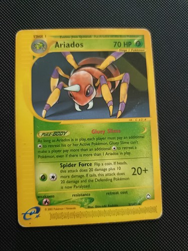 Ariados 147 aquapolis rara - ariados, 3/147