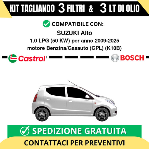 Tagliando filtri bosch 3 - filtri,