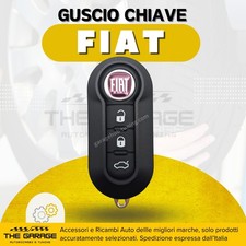 Chiave Telecomando Guscio FIAT 500 500L PUNTO EVO PANDA BRAVO STILO + LOGO