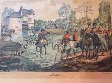 Quadro con stampa d'epoca