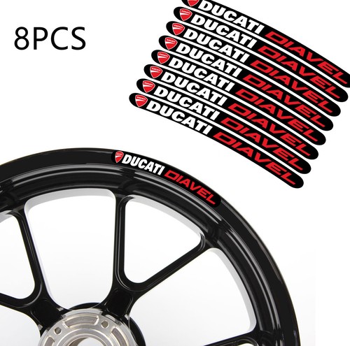 Adesivi cerchi moto ducati - cerchi,