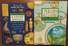 2 Libri I Percorsi della Storia - Grande Manuale & Atlante RCS DeA DK Book 1997