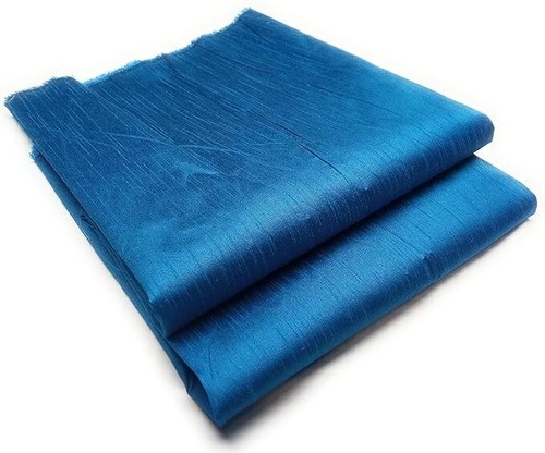 Tessuto blu donna indiana
