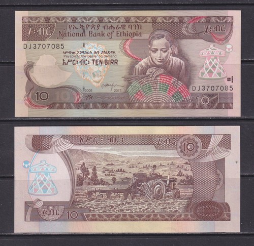 Etiopia 2017 banconota - -, 10