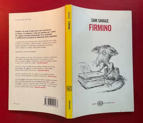 Sam savage firmino - savage, einaudi