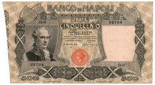 500 LIRE BANCO DI NAPOLI
