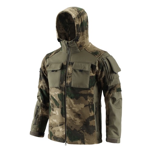 Giacca uomo con cappuccio - , pile