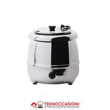 Zuppiera elettrica in acciaio