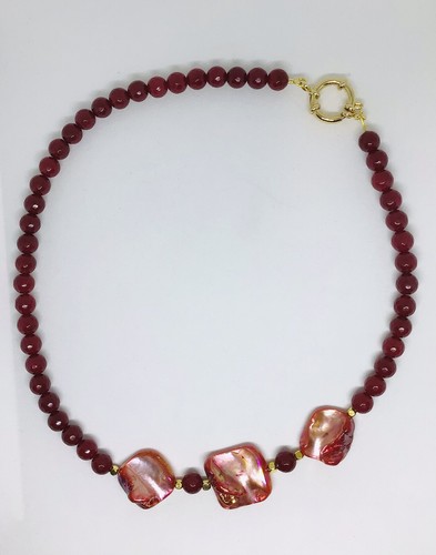 Collana radice rubino - di,