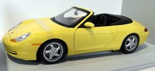 UT Models Scala 1/18 Diecast - 27906 Porsche 996 Cabrio Giallo