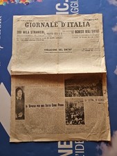 Giornali E Quotidiani Nazionali D'epoca Lotto Di 17 Edizioni Vedi Foto Allegate 