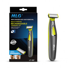 Rasoio Elettrico USB Uomo Donna Portatile Trimmer Corpo Barba Ascelle Lavabile