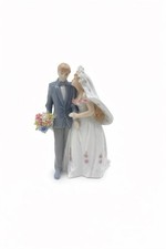 Statuina Sposi Ceramica MF