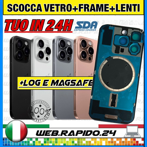 Back scocca posteriore iphone - posteriore,