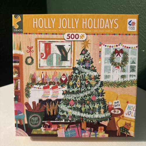 Puzzle 500 pezzi holly jolly - puzzle,