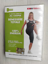 DVD NUOVI CORSI DI JILL COOPER  BENESSERE TOTALE 100% ENERGIA  NEW