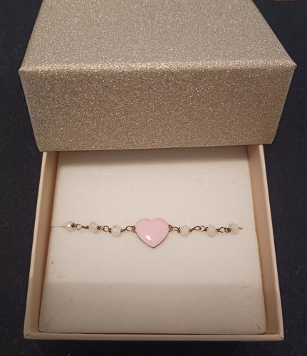 Bracciale cuore argento - bracciale, 925