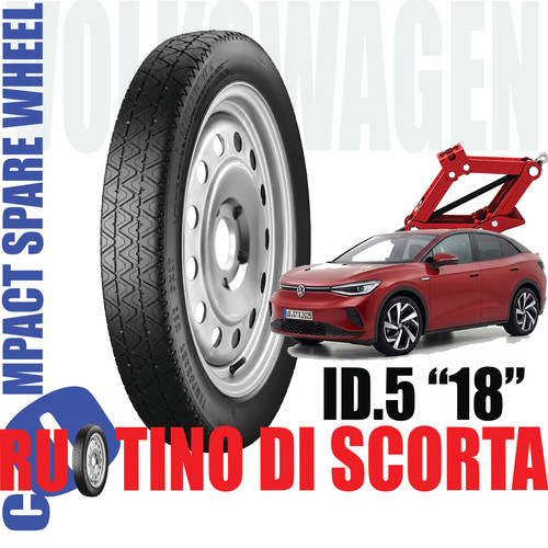 Ruotino scorta pollici 5 - ruotino,