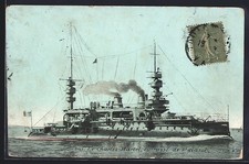 CPA Cuirassé de 1. classe