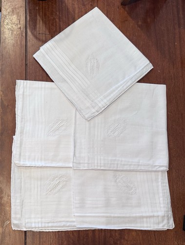 Fazzoletto uomo cotone bianco