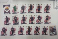 Topps Match Attax 2024 25 Card Base  Set Completo Barcellona + Man Of The Match